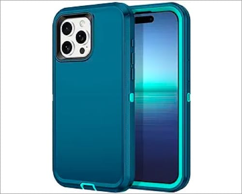 I-HONVA iPhone 15 rugged cases