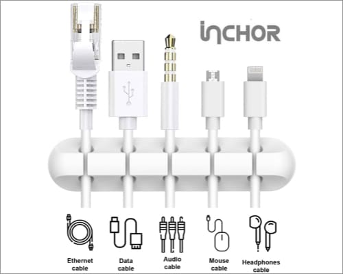 INCHOR’s cable white cord holder