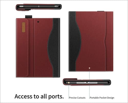 Infiland Folio Case for 2019 iPad 10.2 inch
