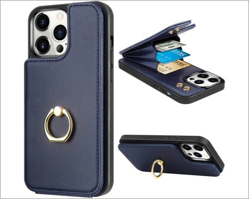 Jakpak for iphone 14 pro max case wallet