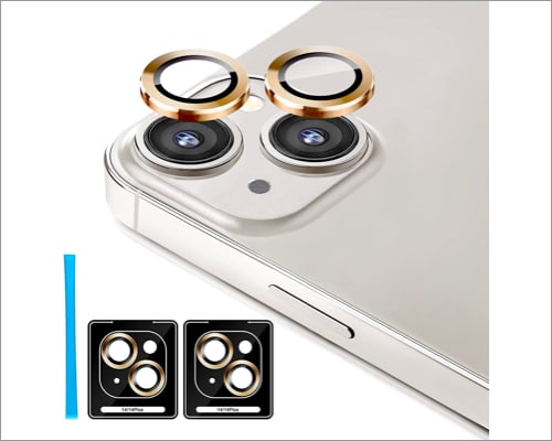 Jeluse iPhone 14 and 14 Plus camera lens protector