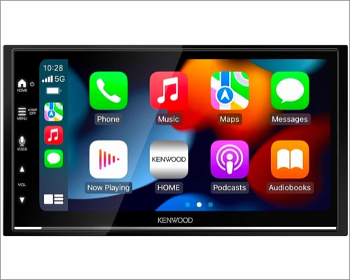 KENWOOD DMX7709S 6.8-Inch Capacitive Touch Screen, Car Stereo