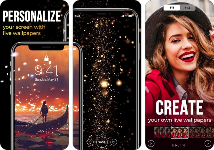 Live wallpapers for me Live Wallpapers for Me iOS app screenshots