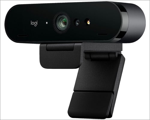 Logitech Brio 4K Webcam Ultra 4K HD Video Calling Noise Canceling mic