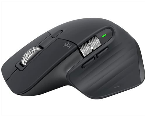 Logitech MX Master 3S   Wireless Performance Mouse with Ultra fast Scrolling Ergo 8K DPI Track on Glass Quiet Clicks
