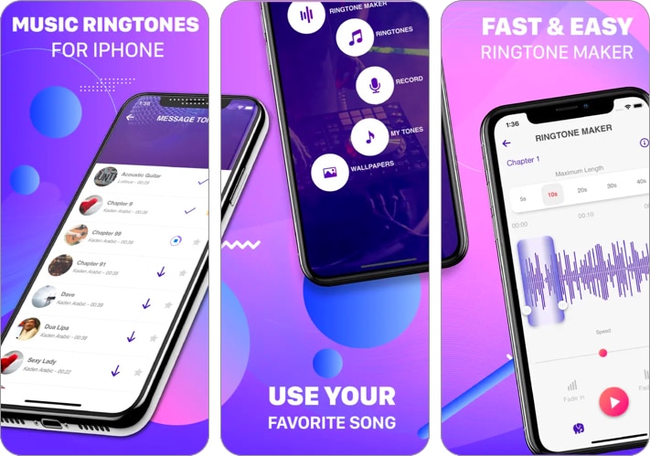 Make Ringtones for iPhone ringtone app