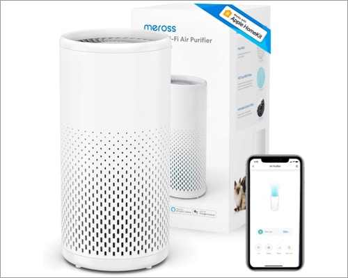 Meross Smart WiFi Air Purifier for Home Supports Apple HomeKit