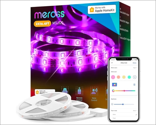 Meross best smart Christmas lights for decor in 2023