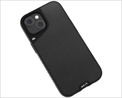 Mous Limitless 5.0 best iPhone 15 Plus leather case