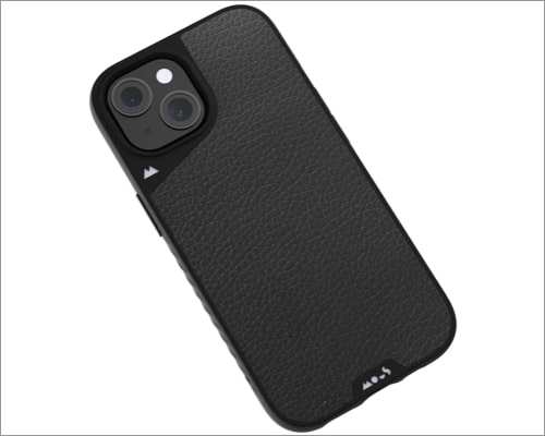 Mous shockproof leather case for iphone 15