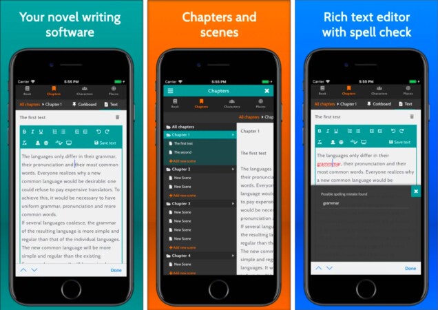 MyStory Writing App for iPhone and iPad