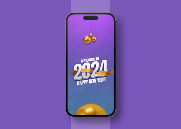 15 Best Happy New Year 2024 wallpapers for iPhone - 84