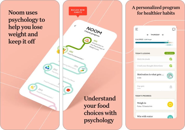 Noom best AI-based health app