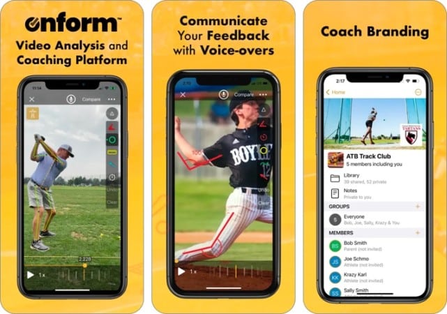 OnForm Video Analysis App and Golf App for iPhone and iPad