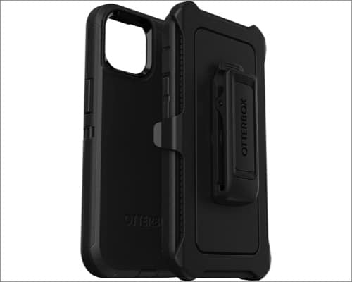 Otterbox Defender Series iPhone-14 Case in Black color