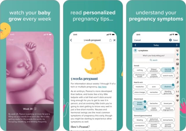 Ovia Pregnancy & Baby Tracker app for iPhone and iPad