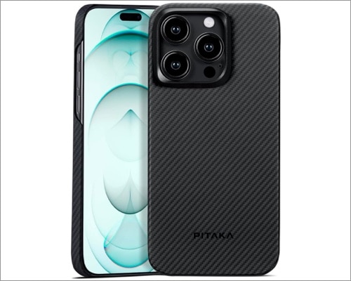 PITAKA best case for iPhone 15 Pro Max