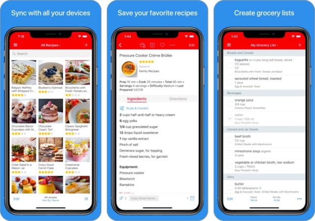 Paprika Recipe Manager app screenshot