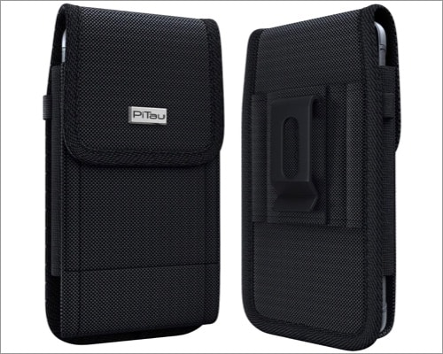 Pitau belt holster for iphone 14 14 pro 13 13 pro 12 12 pro 11 xr cell phone belt holder case