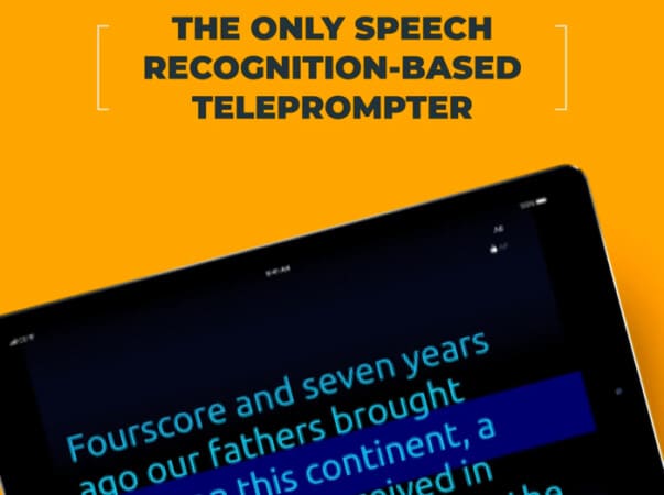 PromptSmart Pro Teleprompter app for Mac