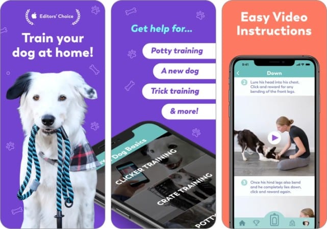 Puppr Dog Training App for iPhone and iPad Screenshot