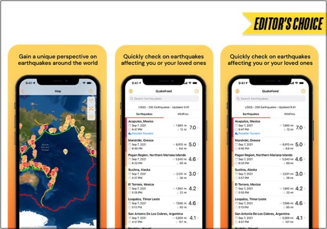 Quakefeed earthquake alerts app for iphone and ipad 641x450 1 QuakeFeed Earthquake Alerts App for iPhone and iPad