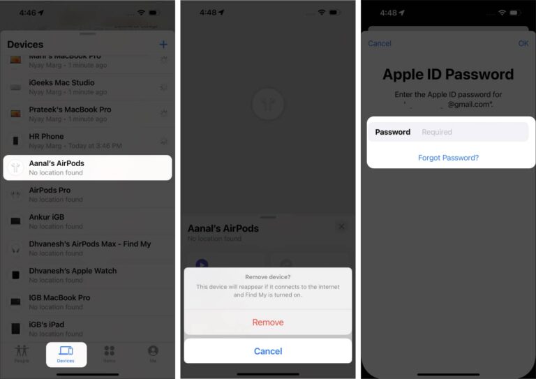 How to add or remove a device from Find My on iPhone - iGeeksBlog