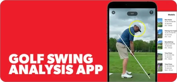 Golf Swing Analysis App for iPhone and iPad
