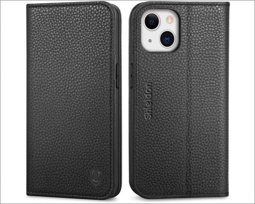 Shieldon wallet case for iphone 14