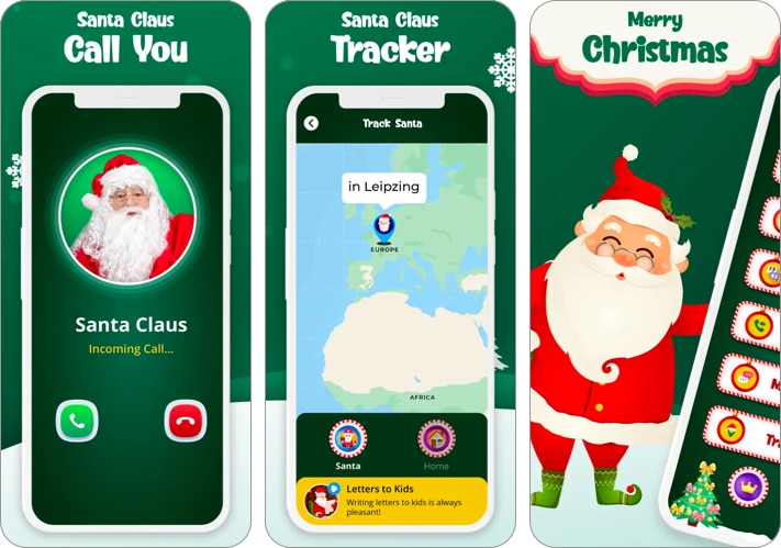 Santa Claus Call best app to track Santa