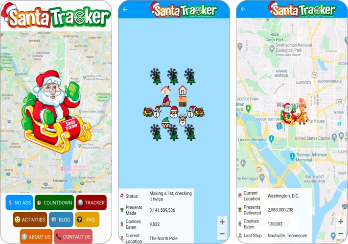 Santa Tracker Official best app to track Santa