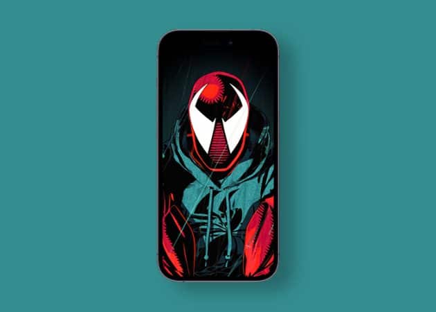 Scarlet spider hd wallpaper for iphone 630x450 1 Scarlet Spider HD wallpaper for iPhone