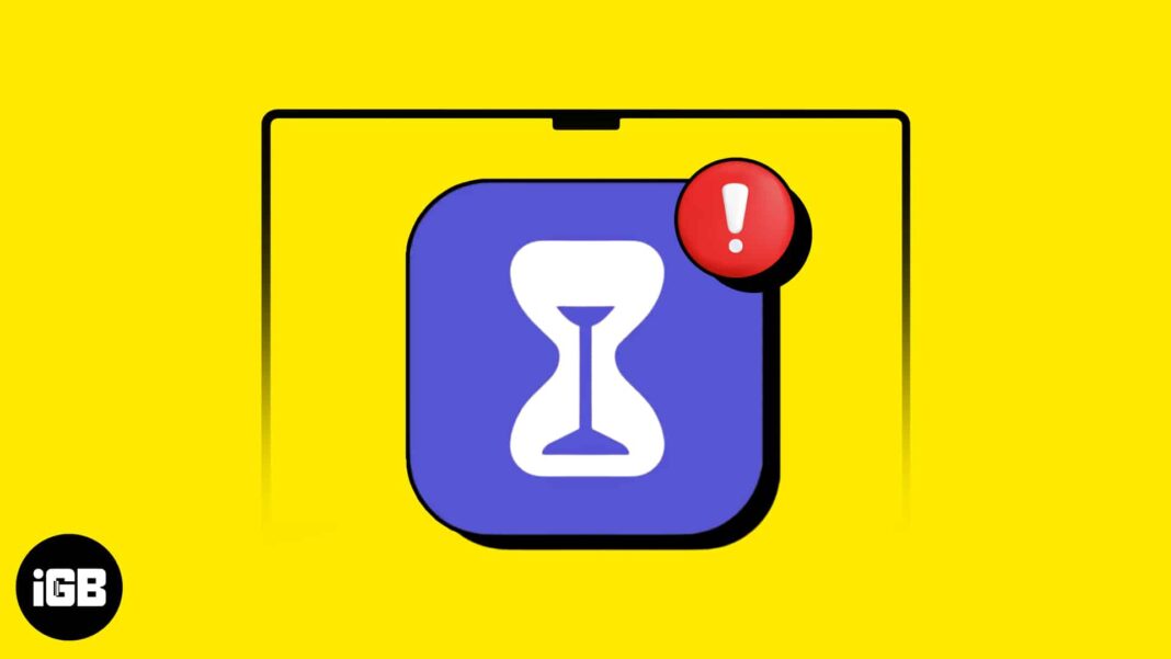 Screen Time not working on Mac  11 Quick fixes  - 13