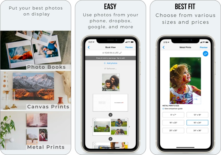 SimplePrints Photo Books best photo book app for iPhone and iPad
