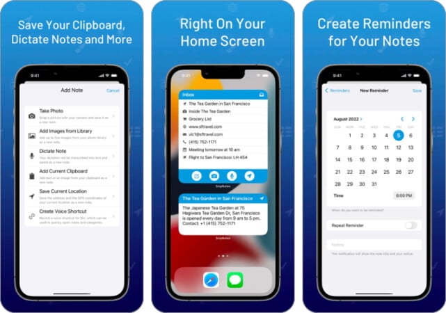 Snipnotes iphone clipboard manager app 641x450 1 SnipNotes iPhone clipboard manager app