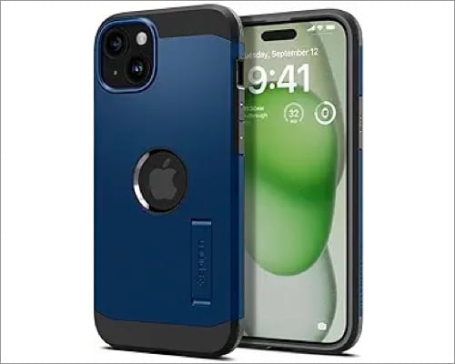 Spigen tough armor MagFit case for iPhone 15 Plus