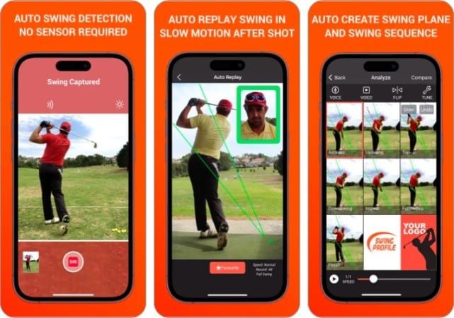 Swing Profile Golf Analyzer App for iPhone and iPad