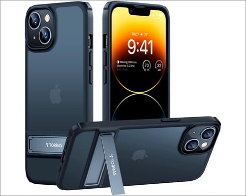  TORRAS MarsClimber case with stand designed for iPhone 14 and iPhone 14 Pro