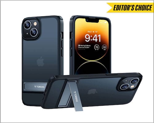 TORRAS Shockproof Kickstand Case for iPhone 14 Plus and Pro Max