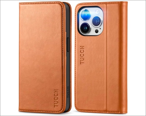 TUCCH best iPhone 15 Pro wallet case