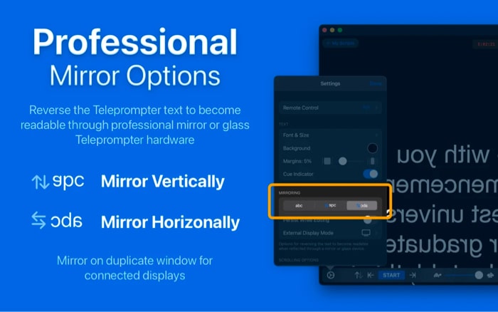 Teleprompter Premium + app for Mac