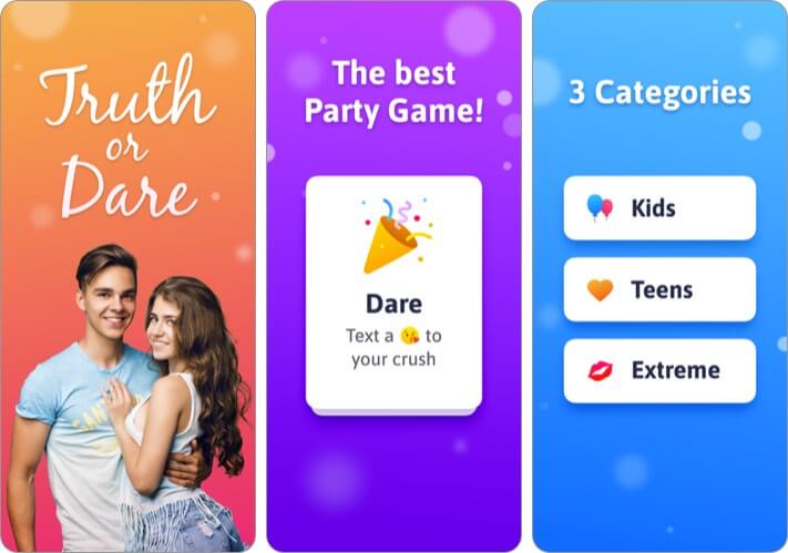 Truth or Dare iPhone and iPad App Screenshot