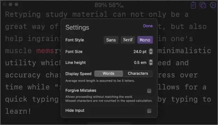 Type to Learn typing app for Mac
