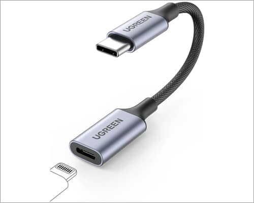 UGREEN USB C to Lightning Audio Adapter