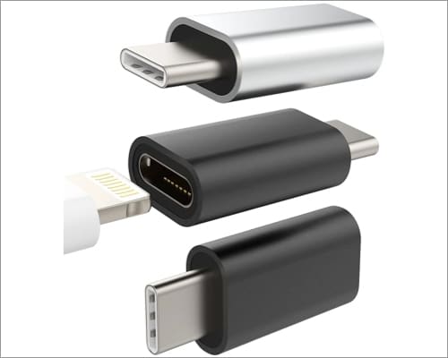 USB C Male to Compatible for Lightning Female Adapter