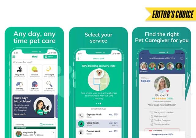 Wag Pet Care Health iPhone App Screenshot