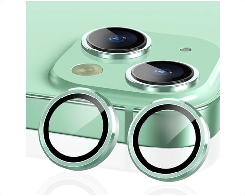 YWXTW camera lens protectors for iPhone 15 and 15 Plus