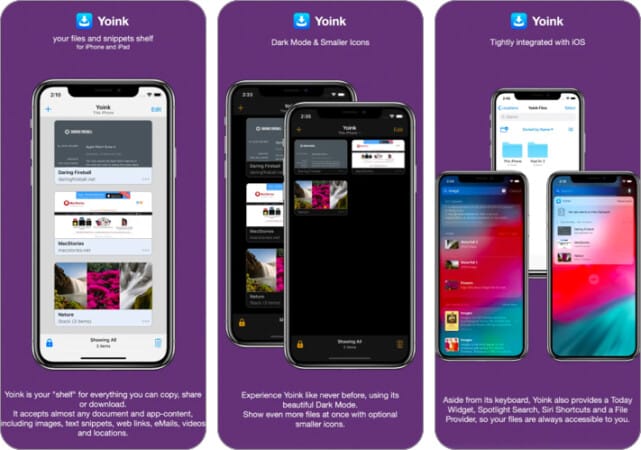 Yoink clipboard manager app iphone 641x450 1 Yoink clipboard manager app iPhone