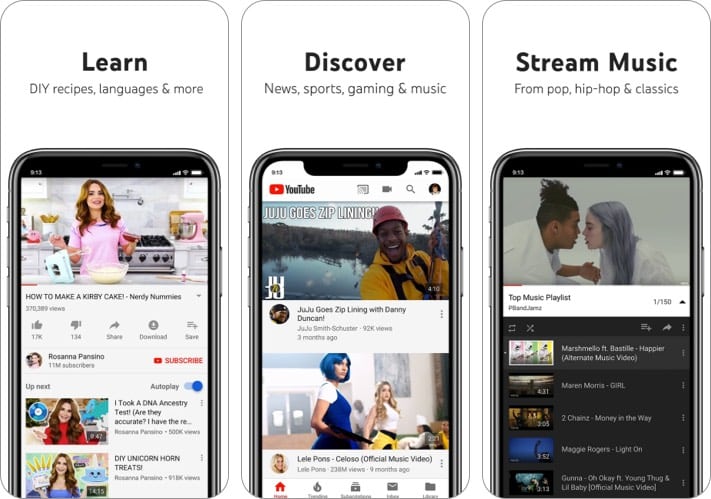 Best iMessage apps for iPhone in 2024 YouTube iMessage app for iPhone screenshot
