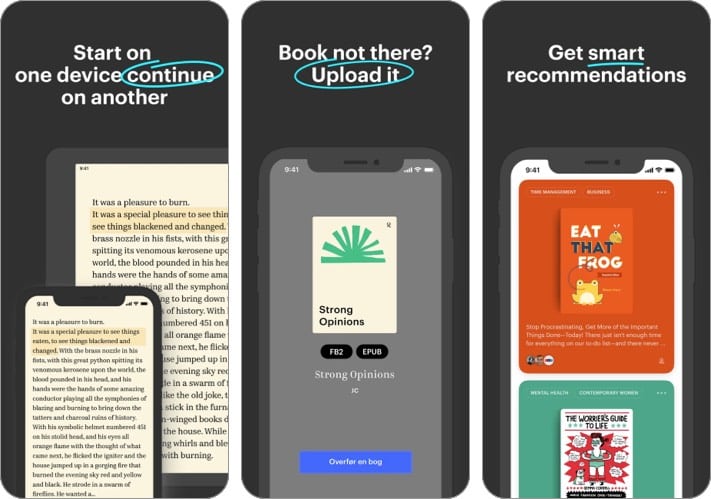 bookmate ebook reader app screenshot